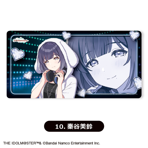 学園アイドルマスター プレイマット <秦谷美鈴>※通販限定商品