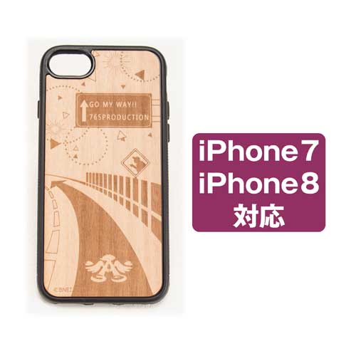 アイドルマスター 765プロダクション iPhoneウッドケース for iphone7 / 8