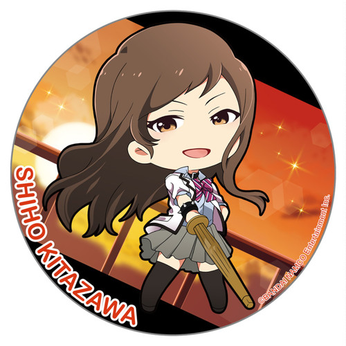 アイドルマスター ミリオンライブ！ テーマ缶バッジ アイドル学園 北沢志保