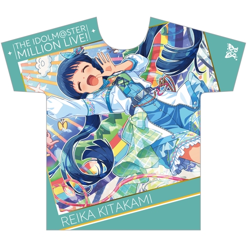 アイドルマスター ミリオンライブ！ フルグラフィックTシャツ 北上麗花