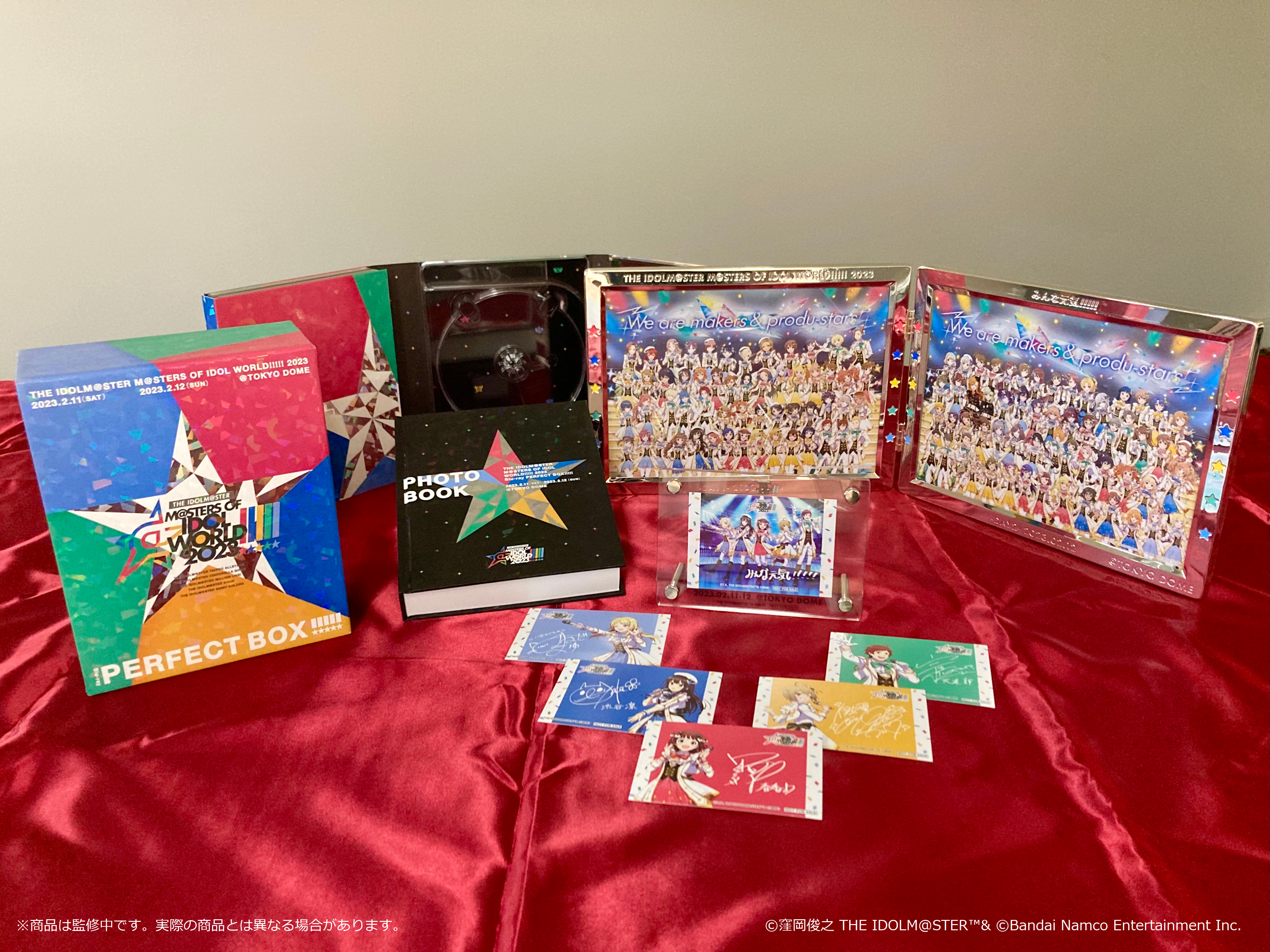 THE IDOLM@STER M@STERS OF IDOL WORLD!!!!! 2023 Blu-ray PERFECT BOX