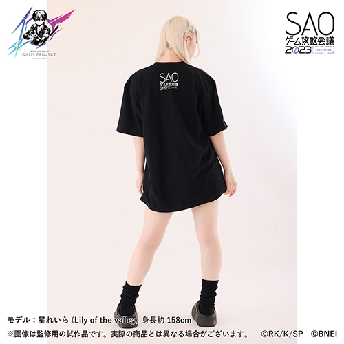 SAOゲーム10周年ロゴTシャツ黒 