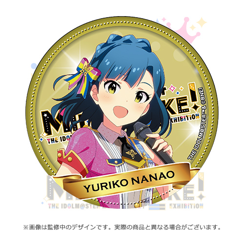 アイドルマスター　ミリオンライブ　七尾百合子　缶バッジ 20個 アイドルマスター ミリオンライブ！展 ～Crossing Our MILLION LIKE