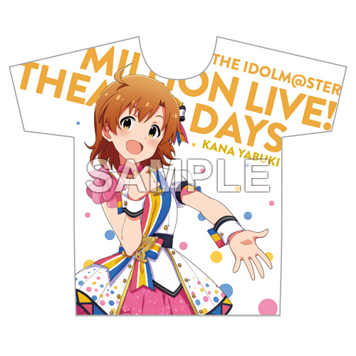 アイドルマスター ミリオンライブ！ フルカラーＴシャツ 矢吹可奈