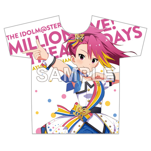 アイドルマスター ミリオンライブ！ フルカラーＴシャツ 舞浜 歩 ヌーベル・トリコロール ver.