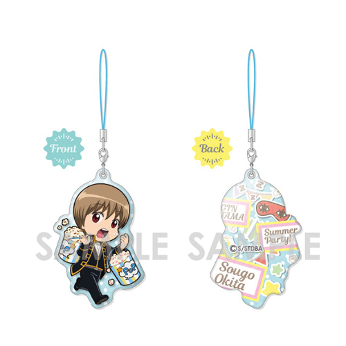 銀魂　アクリル　ストラップ　沖田　202511281429 銀魂 パールアクリルストラップBIG ～Summer Party!～ 6.沖田 総悟