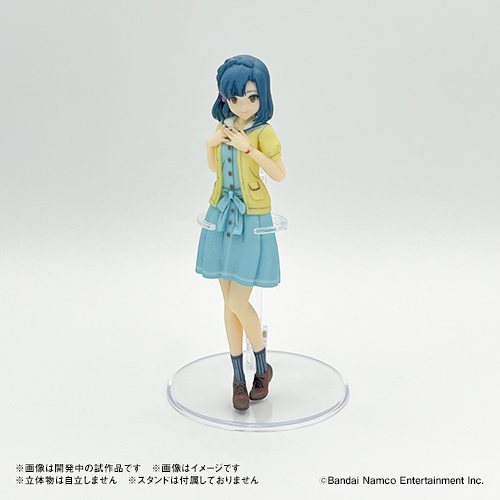 THE IDOLM@STER MILLION LIVE! 765プロ 七尾百合子(私服Ver.) アソビコレクション(3Dプリンタ造形物)