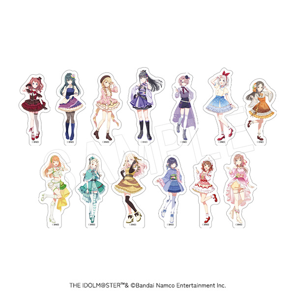 学園アイドルマスター フレークシールセット スイーツver.