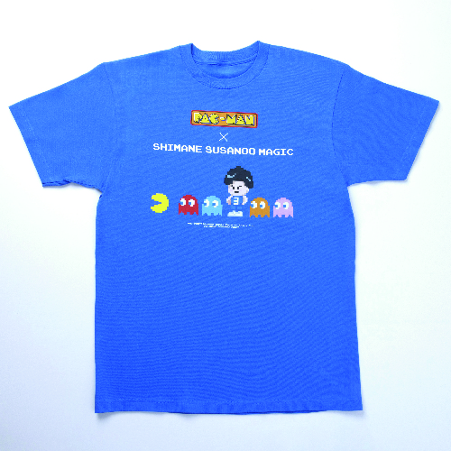 【パックマン × 安藤 誓哉】ピクセルドットTシャツ　M