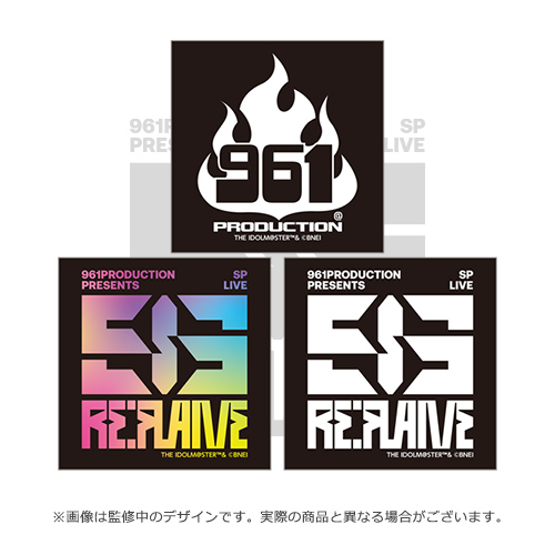 961pro re:flame 公式ステッカーセット A