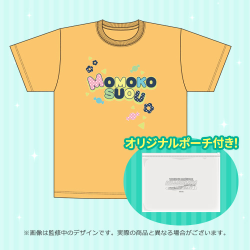 アイドルマスター ミリオンライブ シアターデイズ公式ドライtシャツ マイオンリーカジュアル 周防桃子 Sサイズ