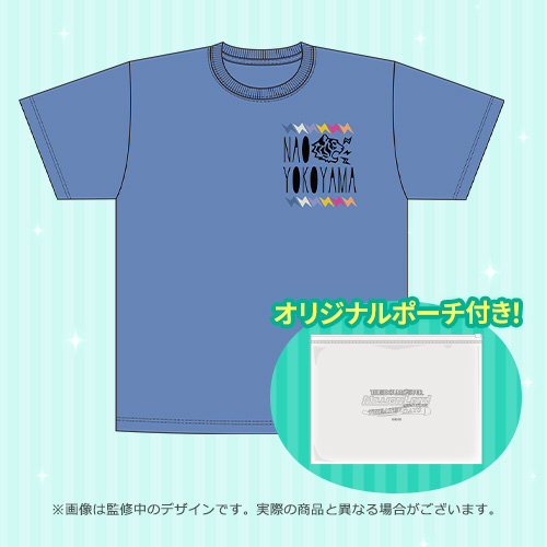 アイドルマスター ミリオンライブ シアターデイズ公式ドライtシャツ マイオンリーカジュアル 横山奈緒 Mサイズ