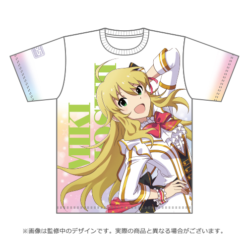 765PRO ALLSTARS 公式フルグラフィックTシャツ 【星井美希】 (スター