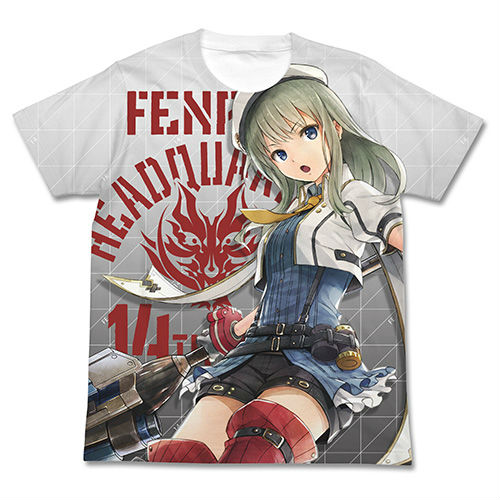 God Eater Resonant Ops エリナ デア フォーゲルヴァイデ フルグラフィックtシャツ White L