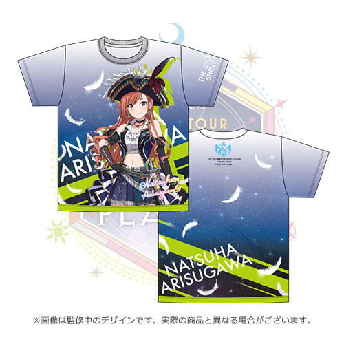 アイドルマスター シャイニーカラーズ 公式フルグラフィックtシャツ 有栖川夏葉 Mサイズ 3rdlive Ver