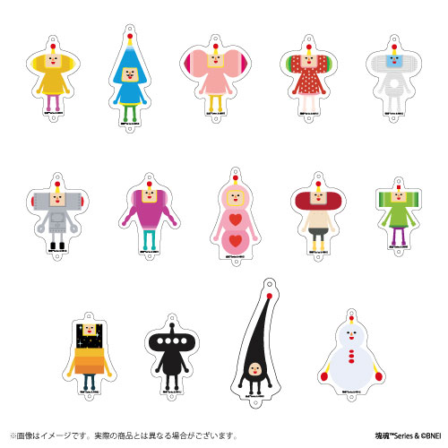 塊魂カフェ　繋がるマグネットシート　缶バッジ　アクリルキーホルダー　フルコンプ 塊魂カフェ 繋がるマグネットシート 缶バッジ アクリル