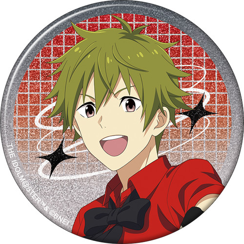 アイドルマスターSideM　秋山隼人　缶バッジ アイドルマスター SideM グリッター缶バッジ／秋山隼人 サマー