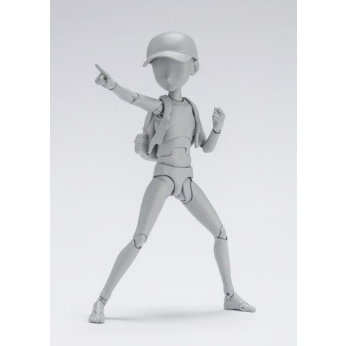 S.H.Figuarts ボディくん -杉森建- Edition DX SET (Gray Color Ver.)