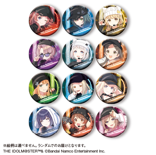 学マス 初声 缶バッジ 手毬 学園アイドルマスター DEBUT LIVE 初 TOUR 公式トレーディング缶