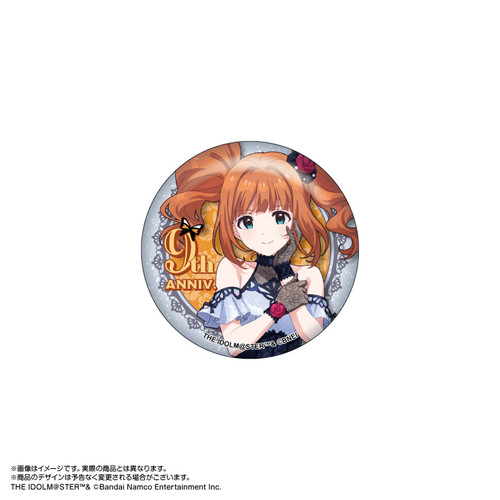 アイドルマスター ミリオンライブ！ 缶バッジ 水瀬伊織 モルフォ