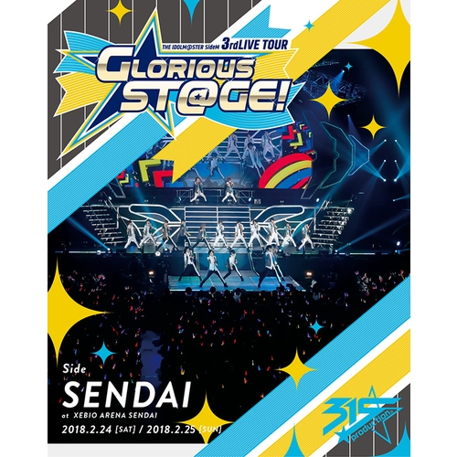 THE IDOLM@STER SideM 3rdLIVE TOUR ～GLORIOUS ST@GE!～ LIVE Blu-ray ...