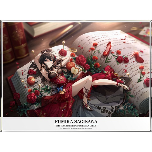 アイドルマスター シンデレラガールズ パーソナルパブミラー 鷺沢文香 白枠 アイドルマスター シンデレラガールズ パーソナルパブミラー