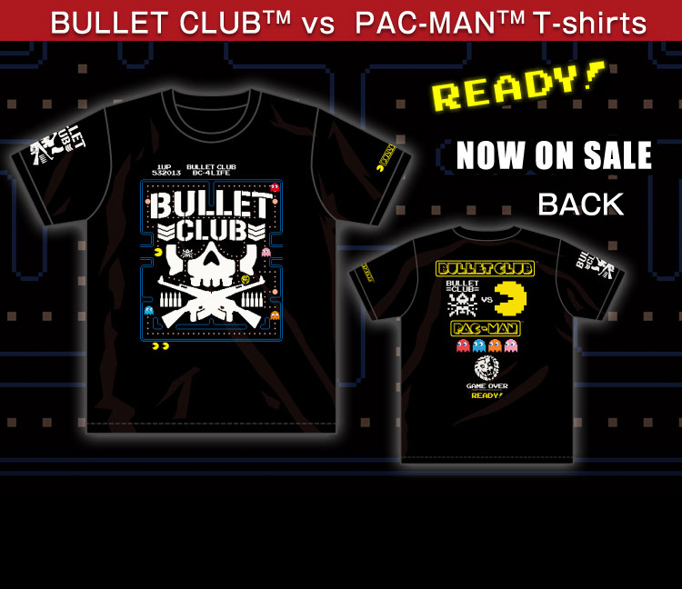 BULLET CLUB™ vs PAC-MAN™ T-shirts