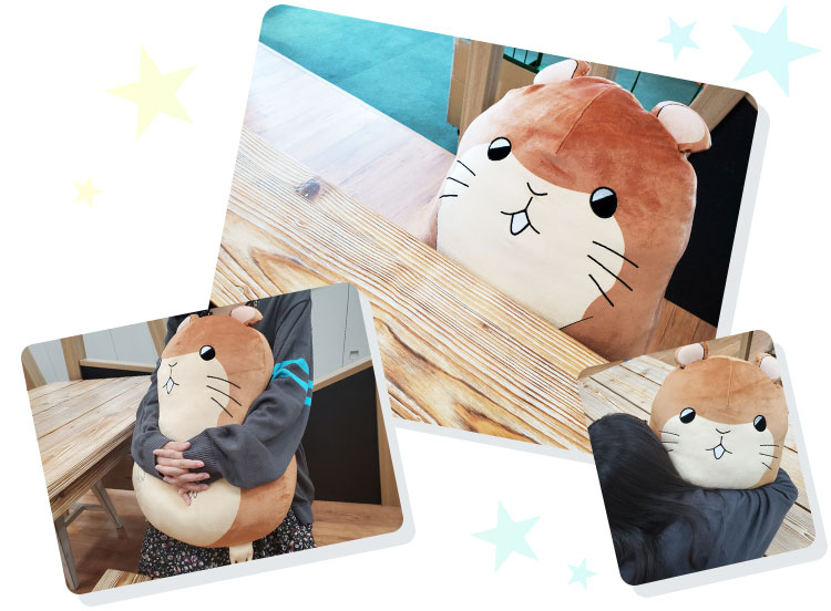 もちもち!ハム蔵ぬいぐるみ